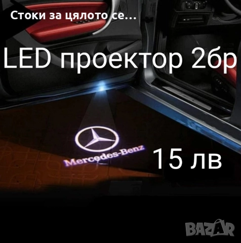 LED лого проектор за врати на кола, снимка 5 - Аксесоари и консумативи - 52154677