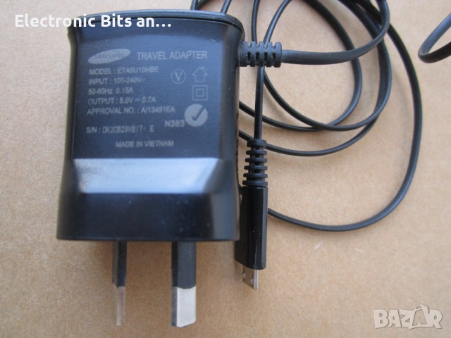 Маркови зарядни адаптери с micro-USB - Samsung, Nokia и др., снимка 3 - Оригинални зарядни - 53648333