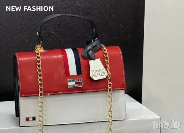 Дамски Кожени Чанти ✨ TOMMY HILFIGER , снимка 2 - Чанти - 48757152