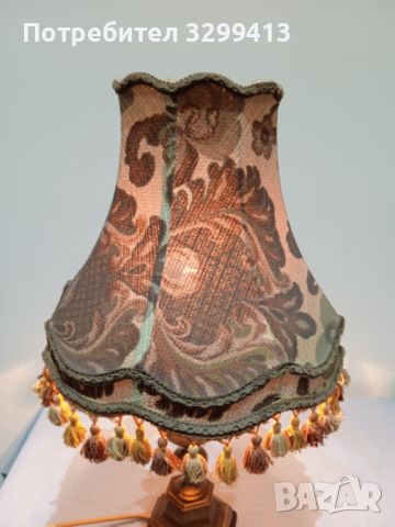 Антика нощна лампа , снимка 3 - Антикварни и старинни предмети - 45913536