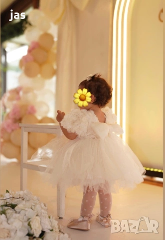 Рокля 1г с обувки и шноли, снимка 2 - Бебешки рокли - 54211357