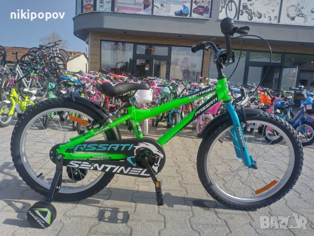 PASSATI Алуминиев велосипед 20" SENTINEL зелен, снимка 12 - Велосипеди - 45489901