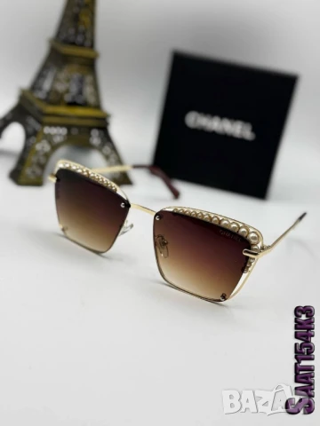 очила с черен обикновен калъф и ув защита chanel , снимка 4 - Слънчеви и диоптрични очила - 51386547