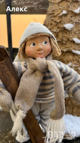 Норвежки винтидж скиор–1970г, снимка 3 - Колекции - 52433671