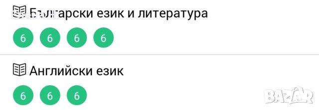 Есета за отличен - български, английски, история , снимка 1 - Ученически и кандидатстудентски - 45928817