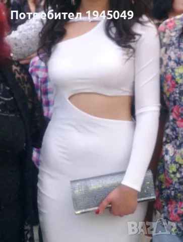 Бяла официална рокля , снимка 2 - Други стоки за дома - 49753794