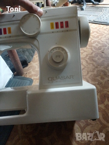 чисто нова шевна машина quasar 29-220-2-2,калъфи фул комплект,по договаряне е цената 