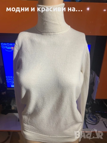 Дамско поло Mos Mosh, размер  S и поло  UNIQLO слонова кост, размер М, снимка 11 - Блузи с дълъг ръкав и пуловери - 53161847