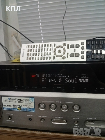 7.2 канален ресивър YAMAHA RX-V 779 Bluetooth 4K Wi-fi , снимка 4 - Ресийвъри, усилватели, смесителни пултове - 53676209