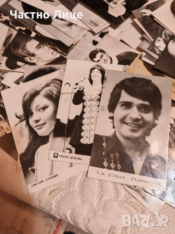 Фотографии на Български и Чужди Естрадни Звезди от 1960те г, снимка 3 - Колекции - 54017673
