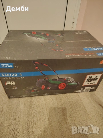 Акумулаторна косачка за трева 32 см., снимка 2 - Градинска техника - 54057218