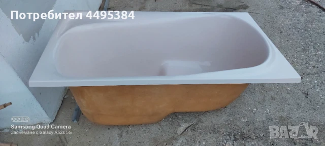 Продавам мивка с крак поддушово корито и вана, снимка 2 - Мивки - 50577552