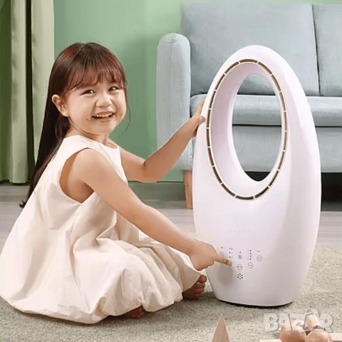 Модерен безлопатен вентилатор Tobi TB-960, снимка 3 - Други - 51977387