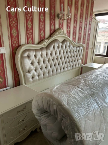 Спалня барокова от масив , снимка 2 - Спални и легла - 53097106