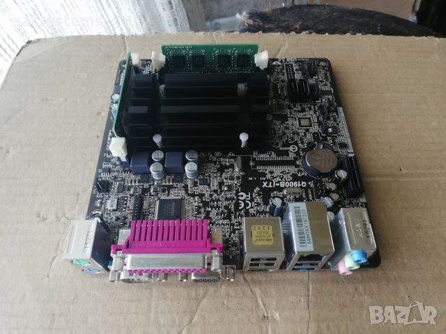 Дънна платка ASRock Q1900B-ITX Socket BGA1170 CPU+FAN+RAM, снимка 2 - Дънни платки - 45252315