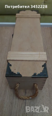 кутия дървена за вино за ценители , снимка 3 - Антикварни и старинни предмети - 50463838