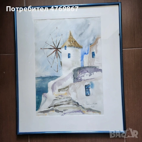 Картина Санторини