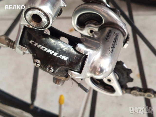 Шосеен велосипед Carvelo RS - 28" , Carbon , 2x10 * 8 кг ,  Full Campagnolo ,Като ново , снимка 4 - Велосипеди - 54150155