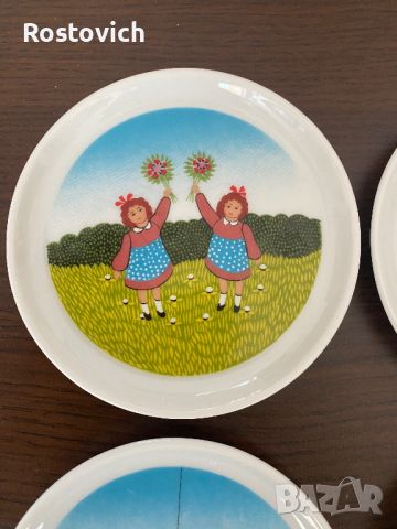 Розетни чинийки « Fürstenberg», Германия. 1970 г., снимка 2 - Чинии - 45503118