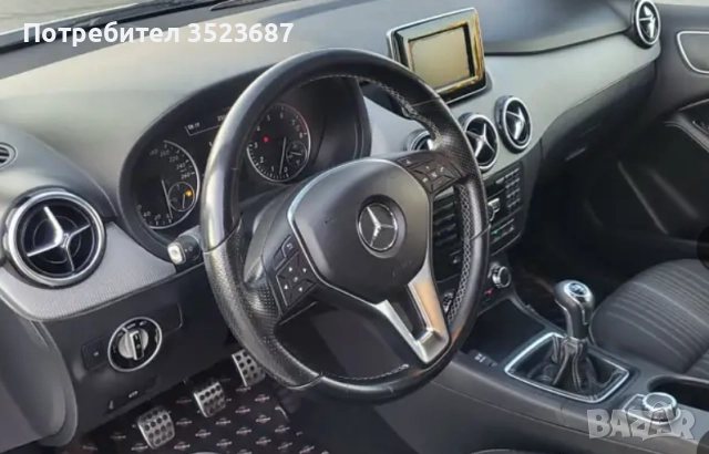 Мерцедес Б180 ДИЗЕЛ 2012г, снимка 5 - Автомобили и джипове - 52528107