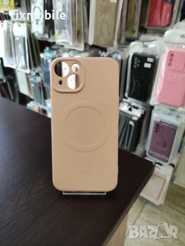 Apple iPhone 14 Силиконов кейс Mag Cover, снимка 7 - Калъфи, кейсове - 45281514