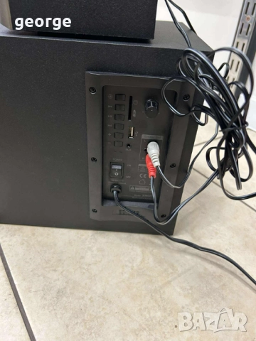 Звукова система edifier xm6pf, 2.1, 48w, fm radio, черна, снимка 6 - Аудиосистеми - 51879554