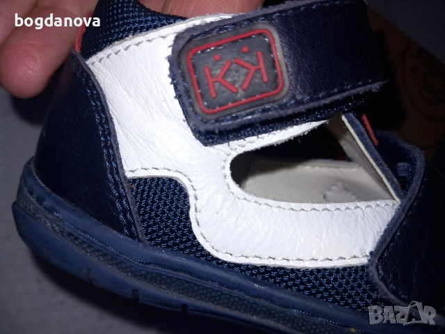 Колев и Колев, детски кожени обувки, 25 номер, снимка 2 - Детски обувки - 54086243