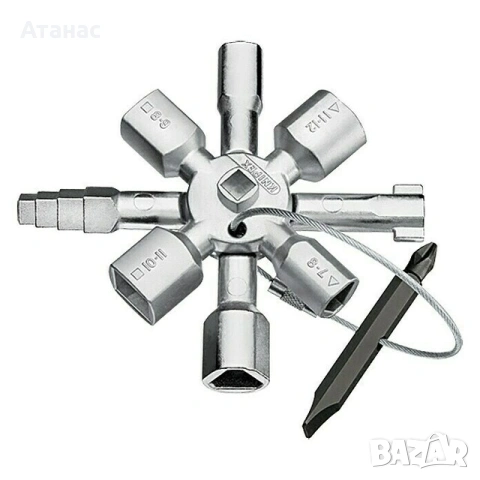 Универсален ключ - 10 функции в един компактен инструмент