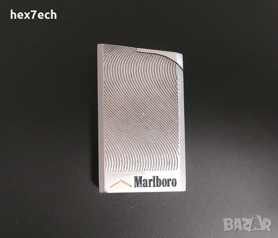 ❤️ ⭐ Метална Запалка Marlboro светло сива ⭐ ❤️