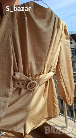 Нов златист гащеризон,р-р 42/М, снимка 4 - Гащеризони - 53756199