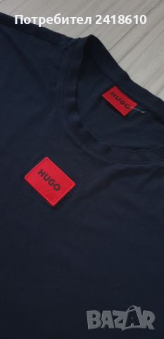 Hugo Boss HUGO Diragolino212 Cotton Mens Size 2XL ОРИГИНАЛ! Мъжкa Тениска!, снимка 1 - Тениски - 45455978