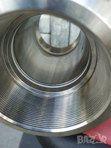 Голям неръждаем кран 4" , снимка 16 - Други машини и части - 52948241