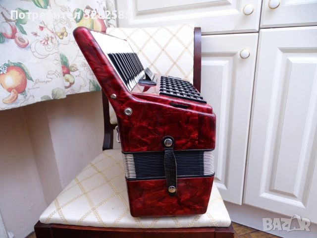 Акордеон Велтмайстер Стела 60 баса, снимка 8 - Акордеони - 53005030