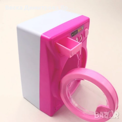 Детска пералня играчка с въртящ се барабан и препарат, снимка 4 - Други - 51102929