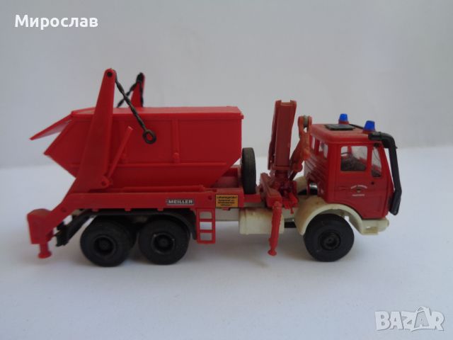 ROCO? PREISER? H0 1/87 MERCEDES МОДЕЛ ИГРАЧКА ПОЖАРНА КАМИОН, снимка 3 - Колекции - 46744247