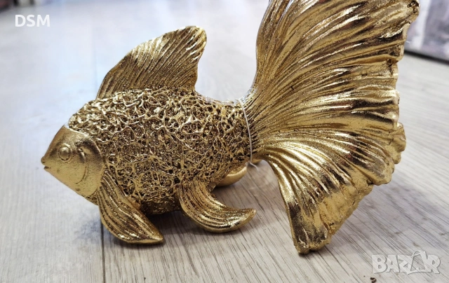Нова Статуетка Риба - Фигура за Декорация Риби - 16см, снимка 5 - Статуетки - 51728460
