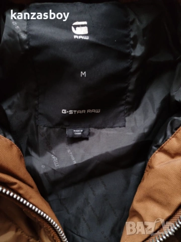 g-star meefic quilted overshirt l/s - страхотно мъжко яке М, снимка 3 - Якета - 53175173