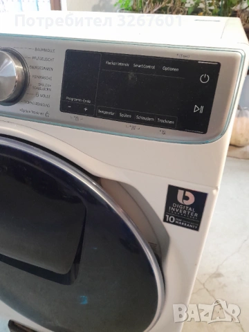 Пералня  Samsung 9кг.A+ , снимка 3 - Перални - 53247253