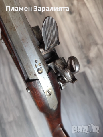 Кремъчна пушка автентична 18 Век уникат, снимка 14 - Антикварни и старинни предмети - 52586098