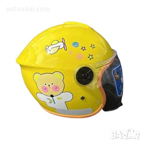 Детска каска три цвята без брада, снимка 2 - Аксесоари и консумативи - 52028152