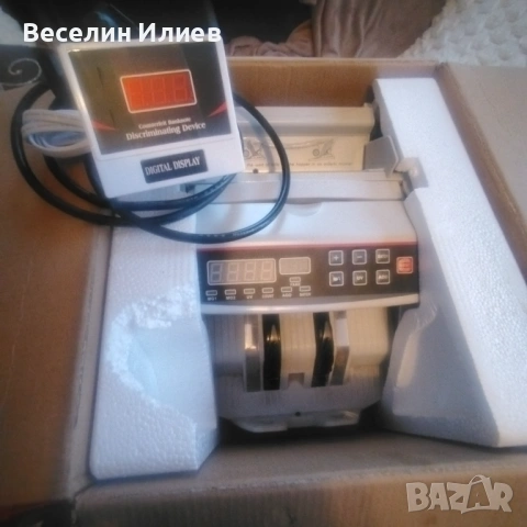 Машина за броене на пари, снимка 4 - Друго търговско оборудване - 53179303
