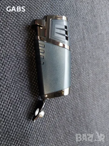 Луксозна запалка за пури с подарък резачка ПРОМО ЦЕНА, снимка 9 - Запалки - 50362396
