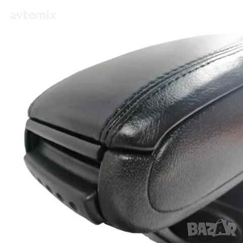 Подлакътник с поставка за чаша, Ford Fiesta, 2009-2017 г., еко кожа, черен, снимка 4 - Аксесоари и консумативи - 49841229