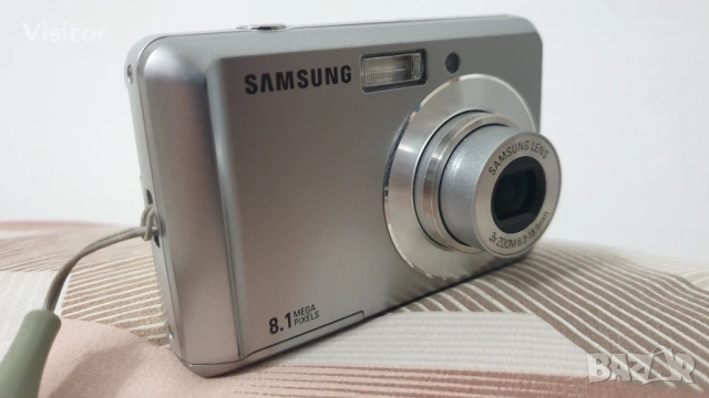 фотоапарат SAMSUNG ES10   8.1 MpX, снимка 3 - Фотоапарати - 53355015