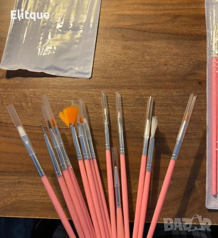 Комплект от 15 броя четки за маникюр и педикюр ZJY53, снимка 8 - Продукти за маникюр - 53396759