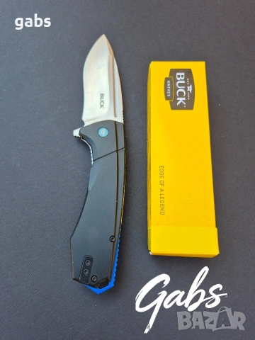 Сгъваем нож BUCK RUSKUS 713S, снимка 7 - Ножове - 53834212