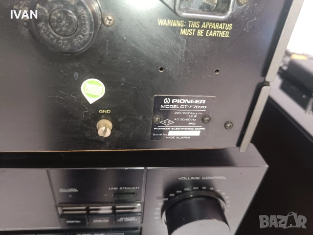 Продавам дек pioneer ct-f7070, снимка 6 - Ресийвъри, усилватели, смесителни пултове - 53056653