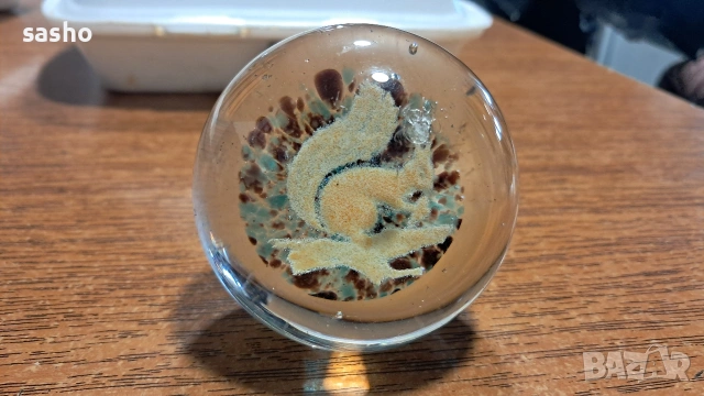 преспапие , снимка 3 - Антикварни и старинни предмети - 53591824