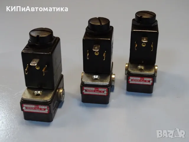 пневматичен клапан HERION 8020109 Solenoid Valve 48VAC/24VDC, снимка 1 - Резервни части за машини - 46988353