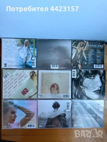 Колекция Taylor Swift, част 1 - 9 албума, снимка 2 - CD дискове - 54004921